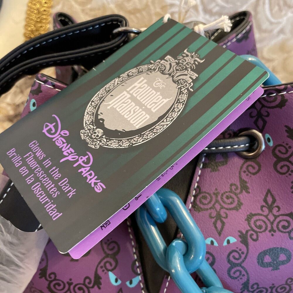 NEW Disney Loungefly Bag Lot Bundle Haunted Mansion Oogie Boogie - Picture 3 of 11